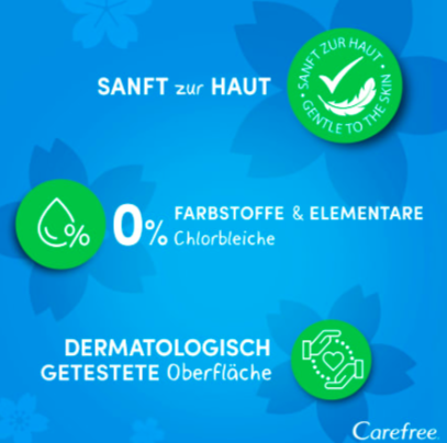 Carefree Slipeinlage Cotton Aloe Normal 56 St, Карефри Прокладки ежедневные Нормал с алоэ, 56шт, 2 упаковки (112 шт)
