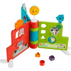 Mattel Fisher-Price Sitz  Steh Erlebnisbuch mit Musik Книга Fisher-Price сидя-стоя с музыкой
