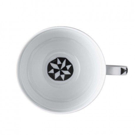 Rosenthal Rosenthal Magic Garden Black Seeds Cappuccinoobertasse mit neuem Henkel 0,38  L Чашка для капучино Rosenthal Magic Garden Black Seeds с новой ручкой 0,38 л