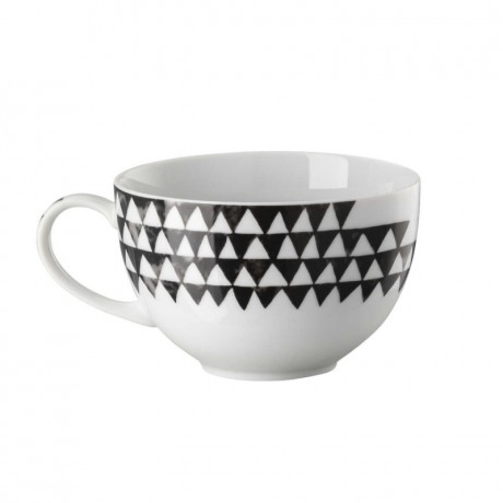 Rosenthal Rosenthal Magic Garden Black Seeds Cappuccinoobertasse mit neuem Henkel 0,38  L Чашка для капучино Rosenthal Magic Garden Black Seeds с новой ручкой 0,38 л