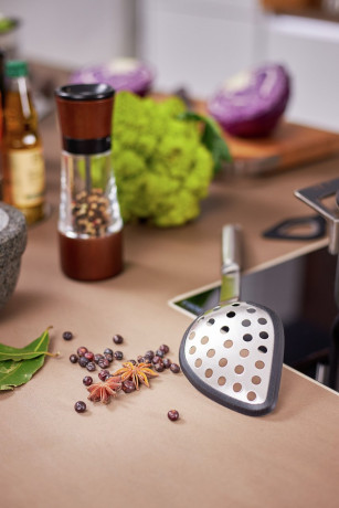 Rosle Rosle Rundgriff Multifunktionsloffel  schwarz Многофункциональная ложка с круглой ручкой Rosle