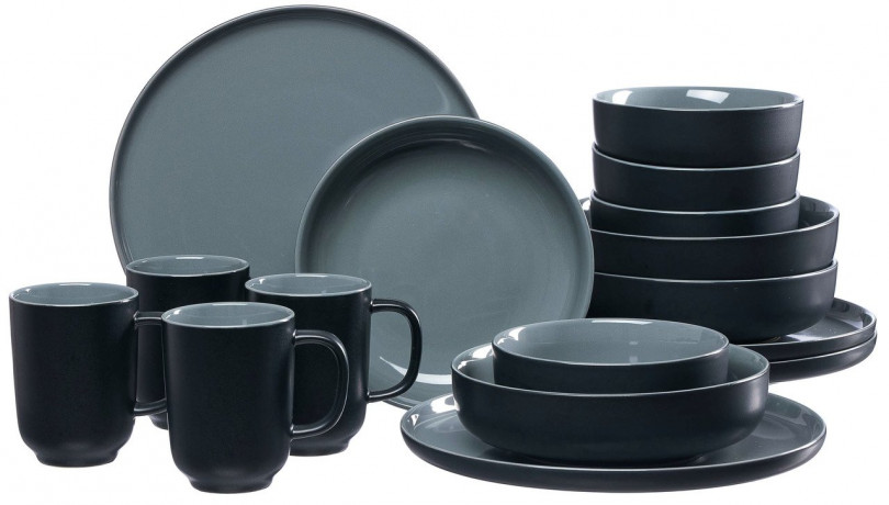 Ritzenhoff & Breker Ritzenhoff & Breker Kombiservice 16-tlg. JASPER schwarz Комбинированный сервиз Ritzenhoff & Breker, 16 предметов. ДЖАСПЕР