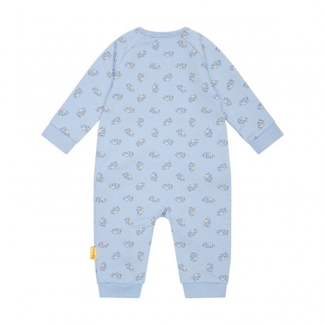 Steiff Strampler langarm Elephant Ride mit Reissverschluss mit Kinnschutz Strampler Комбинезон с длинными рукавами Elephant Ride с молнией и защитой подбородка Romper