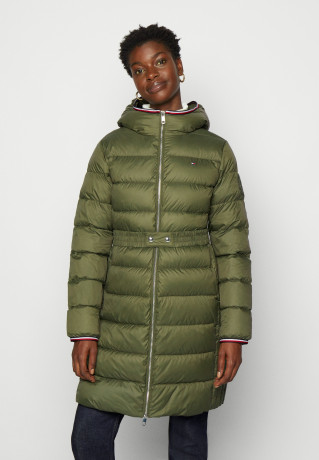 Tommy Hilfiger CL SORONA  Winter coat army green CL SORONA Зимнее пальто Армейский Зеленый