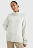 Tommy Hilfiger ROLL-NK Jumper white dove heather РОЛЛ-НК джемперы белый голубь вереск