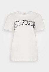 Tommy Hilfiger VARISTY HILFIGERC Print T-shirt ecru VARISTY HILFIGERC Футболка с принтом экрю