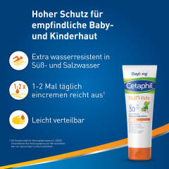 Cetaphil Sun Daylong Kids SPF 30 liposomale Lotion  Sun Daylong Kids Липосомальный лосьон SPF 30