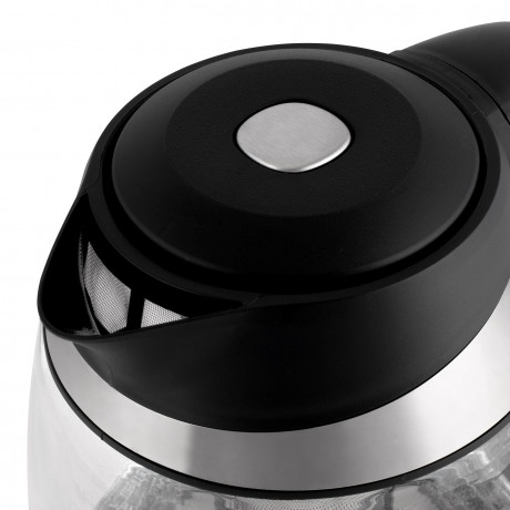 Sparsando Sparsando Wasserkocher Glaswasserkocher Edelstahl mit LED-Temperaturanzeigebeleuchtung, 1.8 l, 2200,00 W, 23Lx16Bx25Hcm mit Temperatureinstellung 60-100°C Чайник Sparsando стеклянный чайник из нержавеющей стали со светодиодной подсветкой темпер