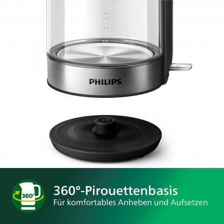 Philips Philips Wasserkocher Series 5000 HD9339/80, 1,7 l, 2200 W  Чайник Philips Series 5000 HD9339/80, 1,7 л, 2200 Вт