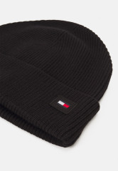 Tommy Hilfiger SMU BEANIEUNISEX Beanie black SMU BEANIEUNISEX Шапочка черный