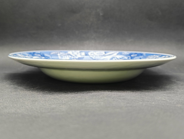 Тарелки винтажные Wood & Sons, Коллекция "Woodland", фарфор, 5 шт., 23 см, Великобритания, 1960-70гг.