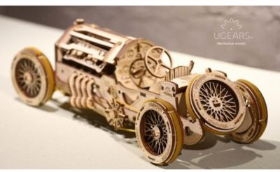 UGEARS Modellbausatz U-9 GRAND PRIX RENNWAGEN Модельный комплект U-9 GRAND PRIX RACE CAR