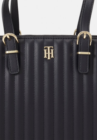 Tommy Hilfiger TIMELESS SMALL TOTE QUILTED Handbag space blue TIMELESS SMALL TOTE SQUILTED Сумка космический синий