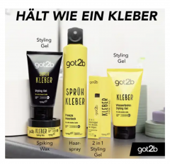 got2b Super Kleber Styling Gel Гель для укладки, ультра сильной фиксации, 150мл
