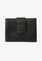 Tommy Hilfiger OUTLINE FLAP  Wallet black OUTLINE FLAP Бумажник черный