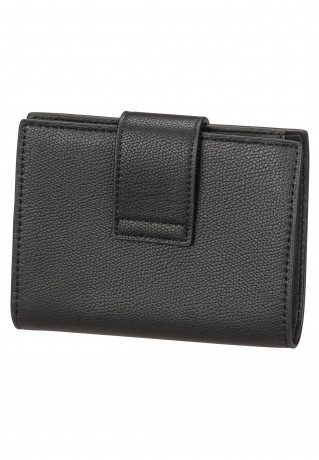 Tommy Hilfiger OUTLINE FLAP  Wallet black OUTLINE FLAP Бумажник черный