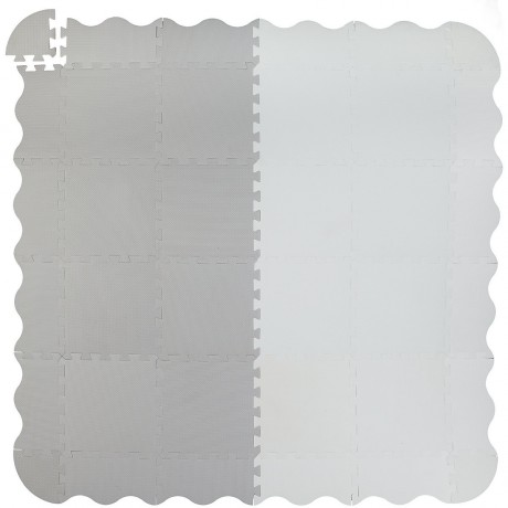 relaxdays 36-teilige Puzzlematte mit Rand Коврик-пазл из 36 деталей с бордюром