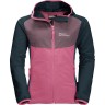 Jack Wolfskin Softshelljacke TURBULENCE fur Madchen (recycelt) Куртка софтшелл TURBULENCE для девочки (переработанная)