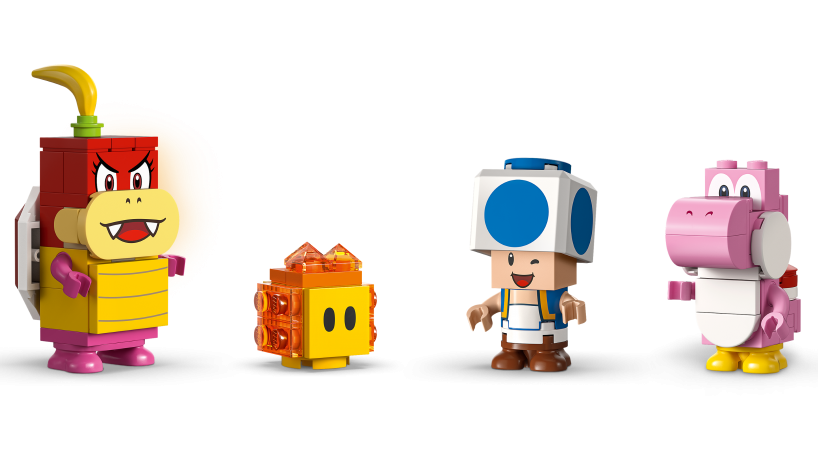 Lego Peach auf Ballonfahrt – Erweiterungsset Персиковый набор для полета на воздушном шаре