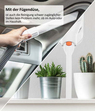 Genius Genius Akku-Hand-und Stielstaubsauger INVICTUS X7 Facelift Akkustaubsauger Set 20-tlg. Nass-Trockensauger, beutellos, Kombi-Burste Reinigungs-Aufbewahrungsstation bis 60 Min Laufzeit  Беспроводной ручной пылесос Genius INVICTUS X7 Набор беспроводны