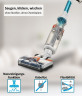 Genius Genius Akku-Hand-und Stielstaubsauger INVICTUS X7 Facelift Akkustaubsauger Set 20-tlg. Nass-Trockensauger, beutellos, Kombi-Burste Reinigungs-Aufbewahrungsstation bis 60 Min Laufzeit  Беспроводной ручной пылесос Genius INVICTUS X7 Набор беспроводны