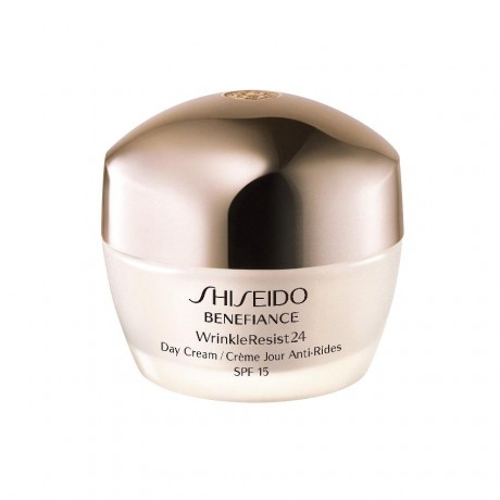 Shiseido (Шисейдо) Benefiance WrinkleResist 24 Day Дневной крем для лица Cream LSF 15, Geschenkset Подарочный набор: Day Дневной крем для лица Cream 50 мл + Balancing Softener Enriched 30 мл + Intensive Eye Contour Cream 3 мл + Benfiance Extra Cream Дневн