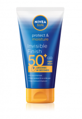 NIVEA SUN Sonnenmilch invisible finish, Schutz &amp; Pflege, LSF 50+, Солнцезащитный лосьон с невидимым финишем, защита и уход, SPF 50+, 150 мл