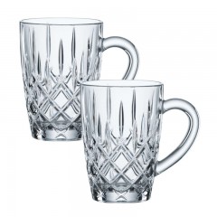 Nachtmann Nachtmann Noblesse Hot Beverages Teebecher Glas Set 2-tlg. h: 115 mm / 347 ml Набор стаканов для кружек Nachtmann Noblesse Hot Beverages, 2 шт. высота: 115 мм / 347 мл