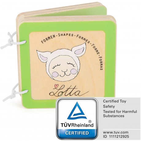 Small Foot Babybuch Lotta (Formen) Детская книжка Лотта (формы)