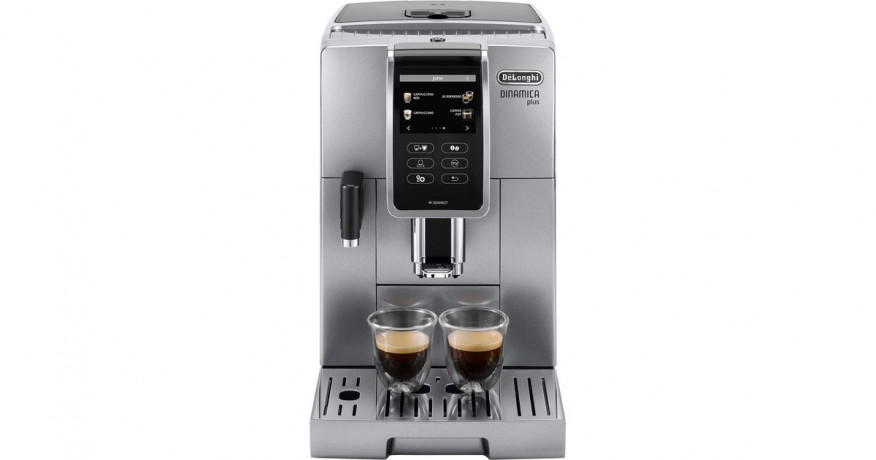 DeLonghi DeLonghi Dinamica Plus ECAM 370.95.S, Vollautomat silber  silber DeLonghi Dinamica Plus ECAM 370.95.S, полностью автоматический, серебристый
