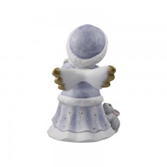 Goebel Goebel Nina &amp; Marco - Schutzengel Edition 2021 Winterspaziergang - Limited Edition 1.999 Stuck mit Zertifikat und Swarovski Sternen h: 25 cm Goebel Nina &amp;amp; Marco - Guardian Angel Edition 2021 Winter Walk - ограниченная серия 1999 экземпляров с с