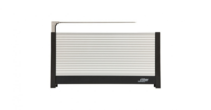 ritter ritter Langschlitz-Toaster volcano 3 aluminium/schwarz, 1.000 Watt, fur 2 Scheiben Toast  aluminium/schwarz Тостер Ritter Volcano 3 с длинными слотами, алюминий/черный, 1000 Вт, на 2 ломтика тостов