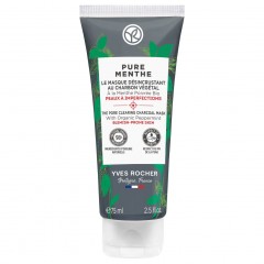 Yves Rocher Pure Menthe Porenverfeinernde Kohle-Maske  Pure Menthe Маска с углем, очищающая поры
