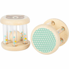 Small Foot Babyrasseln Tiere Pastell 2er Set Детские погремушки с изображением животных в пастельных тонах
