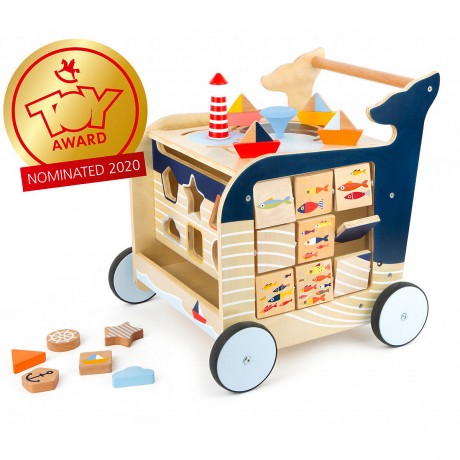 Small Foot Lauflernwagen Wal Малыш-уокер-кит