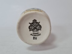 MPK Bavaria Винтажная ваза "Гроссглаттбаха" 13см х 6см, Германия, 1960-70гг.