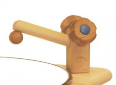 Erst-Holz Kinderkuche weiss hochwertig Massivholz liebevoll gestaltete Spielkuche Детская кухня белого цвета из высококачественного массива дерева