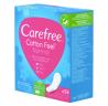 Carefree Slipeinlage Cotton Aloe Normal 56 St, Карефри Прокладки ежедневные Нормал с алоэ, 56шт, 3 упаковки (168 шт)