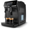 Philips Philips Kaffeevollautomat 2200 Serie EP2220/10, fur 2 Kaffeespezialitaten und anpassbarer Aromastarke, mattschwarz  Полностью автоматическая кофемашина Philips серии 2200 EP2220/10, для приготовления 2 видов кофе и регулируемой крепости аромата, м