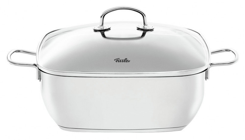 Fissler Fissler Edelstahlbr\u00e4ter 28cm SECURAL edelstahl Жаровня Fissler из нержавеющей стали 28 см SECURAL