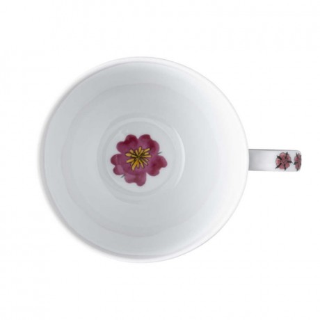 Rosenthal Rosenthal Magic Garden Blossom Cappuccinoobertasse mit neuem Henkel 0,38  L Чашка для капучино Rosenthal Magic Garden Blossom с новой ручкой 0,38 л