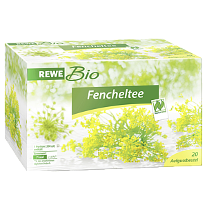 REWE Bio Фенхелевый чай  30г, 20 пакетиков