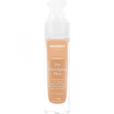 Marbert (Марберт)  Make-Up Тональный крем Pre AntiAging Plus Foundation База для макияжа, Nr. 04 Golden / 30 мл