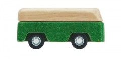 PLANTOYS Planworld Bus grun Spielzeugautos Зеленый игрушечный автобус Planworld