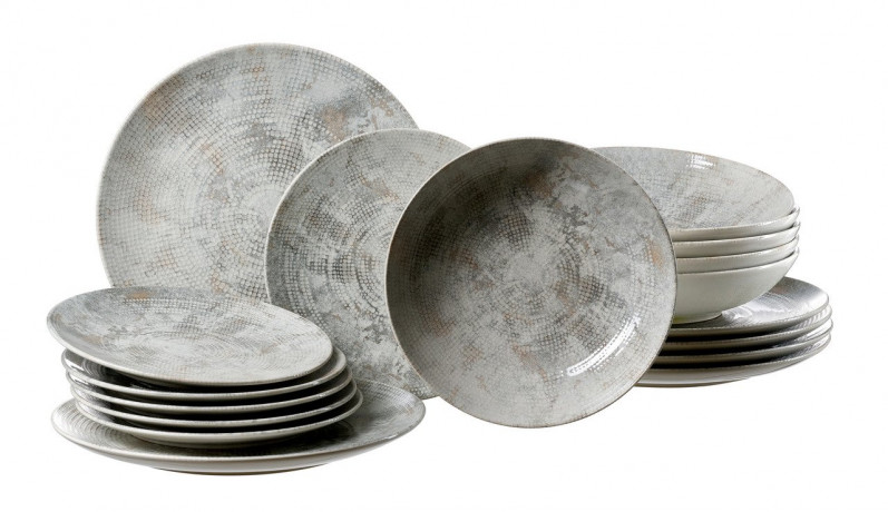 Ritzenhoff & Breker Ritzenhoff & Breker Tafelservice 18-tlg. CECINA creme Сервиз Ritzenhoff &amp; Breker 18 предметов. Чечина