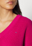 Tommy Hilfiger Jumper eccentric magenta джемпер эксцентричный пурпурный