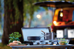 BlueCraft BlueCraft Gaskocher, (3-St), Mit einer Starken Brennerleistung von 6,9 kW  Газовая плита BlueCraft (3 шт.) с мощной горелкой 6,9 кВт.