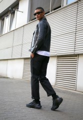 Nike Sportswear REACT VISION UNISEX Sneaker low black/anthracite REACT VISION UNISEX Низкие кроссовки женские черный/антрацит