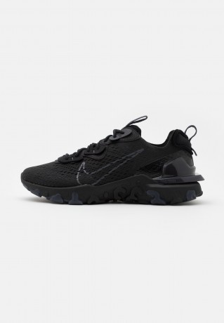 Nike Sportswear REACT VISION UNISEX Sneaker low black/anthracite REACT VISION UNISEX Низкие кроссовки женские черный/антрацит