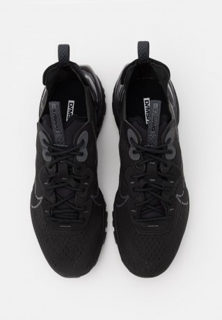Nike Sportswear REACT VISION UNISEX Sneaker low black/anthracite REACT VISION UNISEX Низкие кроссовки женские черный/антрацит